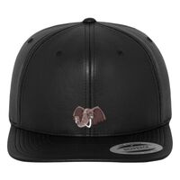 Full leather imitation snapback (6089FL) Vignette