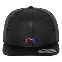 Full leather imitation snapback (6089FL) Vignette