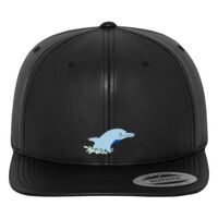 Full leather imitation snapback (6089FL) Vignette