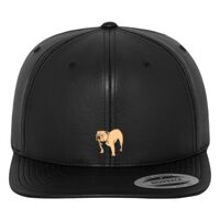 Full leather imitation snapback (6089FL) Vignette