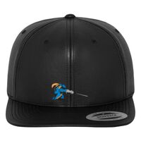 Full leather imitation snapback (6089FL) Vignette