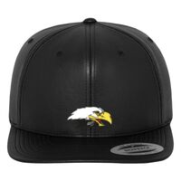 Full leather imitation snapback (6089FL) Vignette
