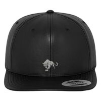 Full leather imitation snapback (6089FL) Vignette