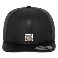Full leather imitation snapback (6089FL) Vignette