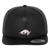 Full leather imitation snapback (6089FL) Vignette