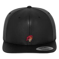 Full leather imitation snapback (6089FL) Vignette