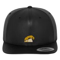 Full leather imitation snapback (6089FL) Vignette