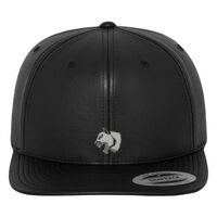 Full leather imitation snapback (6089FL) Vignette