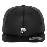 Full leather imitation snapback (6089FL) Vignette