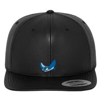 Full leather imitation snapback (6089FL) Vignette