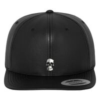Full leather imitation snapback (6089FL) Vignette