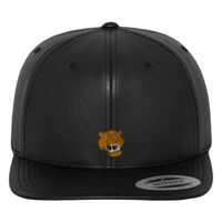 Full leather imitation snapback (6089FL) Vignette