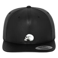 Full leather imitation snapback (6089FL) Vignette