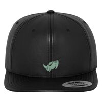 Full leather imitation snapback (6089FL) Vignette