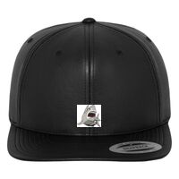 Full leather imitation snapback (6089FL) Vignette
