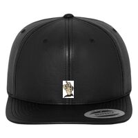 Full leather imitation snapback (6089FL) Vignette