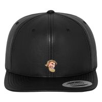 Full leather imitation snapback (6089FL) Vignette