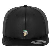 Full leather imitation snapback (6089FL) Vignette
