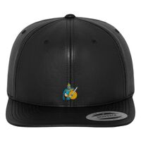 Full leather imitation snapback (6089FL) Vignette