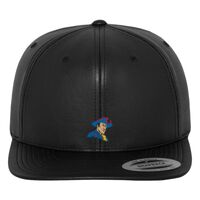 Full leather imitation snapback (6089FL) Vignette