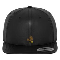 Full leather imitation snapback (6089FL) Vignette