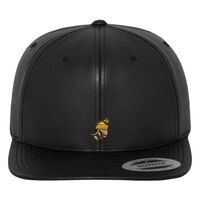 Full leather imitation snapback (6089FL) Vignette