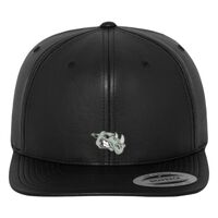 Full leather imitation snapback (6089FL) Vignette