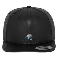 Full leather imitation snapback (6089FL) Vignette