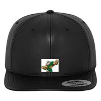 Full leather imitation snapback (6089FL) Vignette