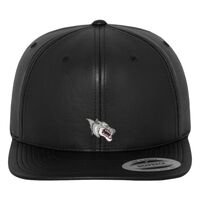 Full leather imitation snapback (6089FL) Vignette
