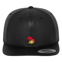 Full leather imitation snapback (6089FL) Vignette
