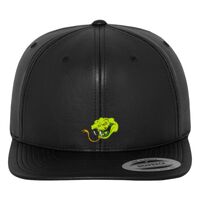 Full leather imitation snapback (6089FL) Vignette