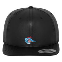 Full leather imitation snapback (6089FL) Vignette