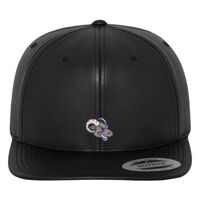 Full leather imitation snapback (6089FL) Vignette