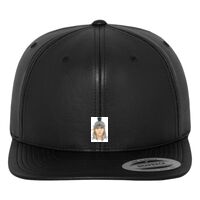 Full leather imitation snapback (6089FL) Vignette
