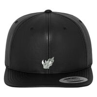 Full leather imitation snapback (6089FL) Vignette