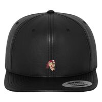 Full leather imitation snapback (6089FL) Vignette