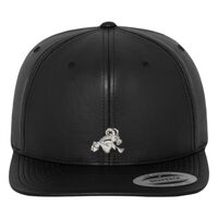 Full leather imitation snapback (6089FL) Vignette