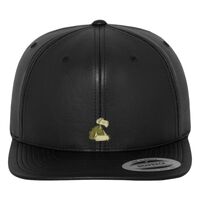 Full leather imitation snapback (6089FL) Vignette
