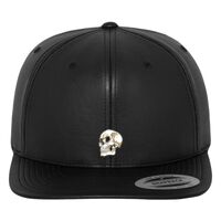 Full leather imitation snapback (6089FL) Vignette
