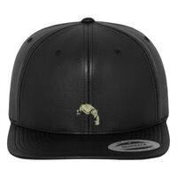 Full leather imitation snapback (6089FL) Vignette
