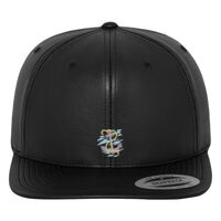 Full leather imitation snapback (6089FL) Vignette