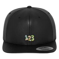 Full leather imitation snapback (6089FL) Vignette
