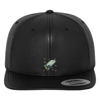 Full leather imitation snapback (6089FL) Vignette