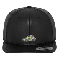 Full leather imitation snapback (6089FL) Vignette