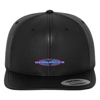 Full leather imitation snapback (6089FL) Vignette
