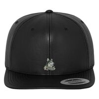 Full leather imitation snapback (6089FL) Vignette
