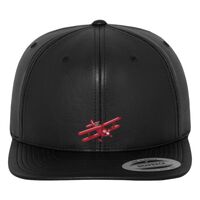 Full leather imitation snapback (6089FL) Vignette