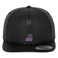 Full leather imitation snapback (6089FL) Vignette