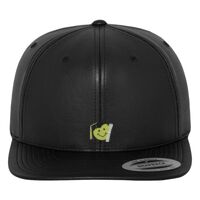 Full leather imitation snapback (6089FL) Vignette